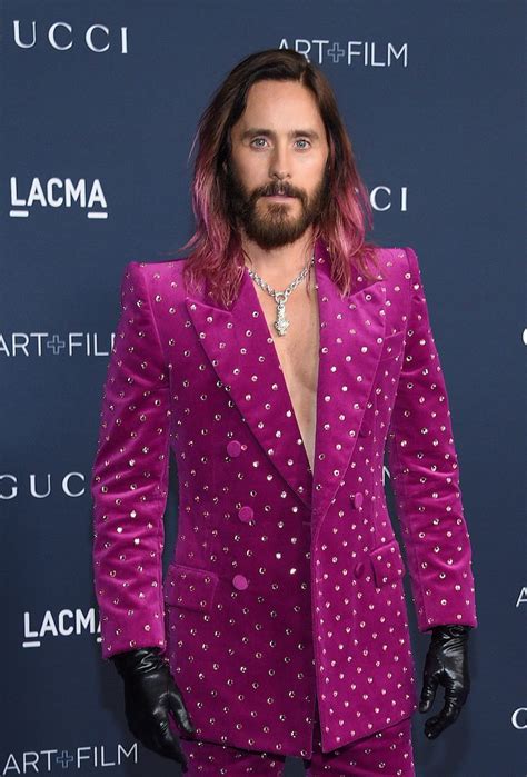 jared leto gucci gif|jared leto recent pictures.